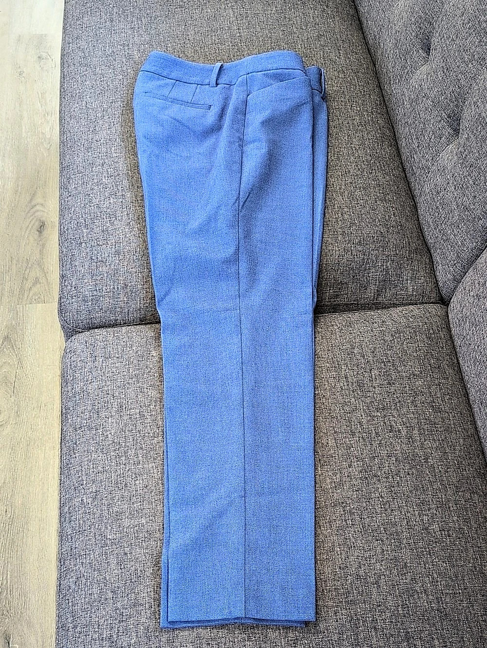 Talbots Hampshire Ankle Pants Straight Leg Blue Size 2